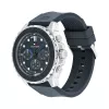 Tommy Hilfiger Men's 1710687 Analog Quartz Watch 48 mm Stainless Steel Blue Dial