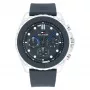 Tommy Hilfiger Men's 1710687 Analog Quartz Watch 48 mm Stainless Steel Blue Dial