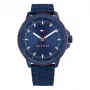 Tommy Hilfiger Men's 1792022 Analog Quartz Watch 48mm Stainless Steel Blue Dial