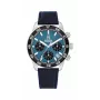 Tommy Hilfiger Men's 1792187 Analog Quartz Watch 41mm Stainless Steel Blue Dial