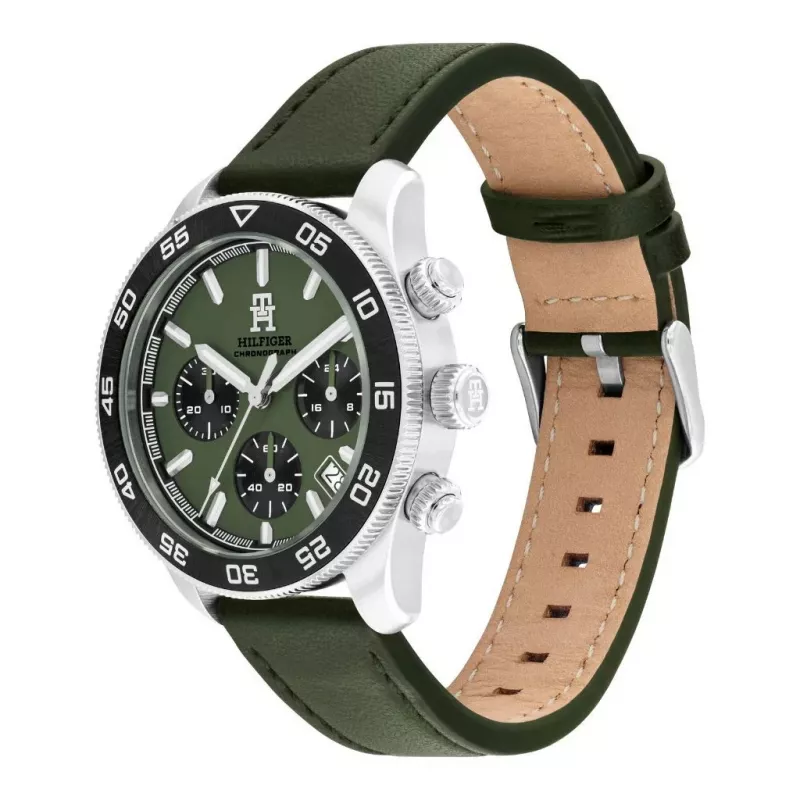 Tommy Hilfiger Men's 1792188 Analog Quartz Watch 40 mm Stainless Steel Blue Dial