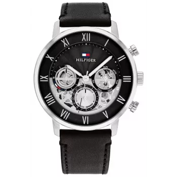 Tommy Hilfiger Men's Damon Quartz Stainless Steel Watch 40mm Blue Dial 1710565