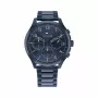 Tommy Hilfiger Men's Damon Quartz Watch 1791853 44mm Blue Silicone