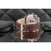 Tommy Hilfiger Men's Damon Quartz Watch 1792166 40mm Blue Dial Brown Leather