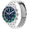 Tommy Hilfiger Men's Damon Quartz Watch 1792185 41mm Blue Dial Stainless Steel