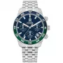 Tommy Hilfiger Men's Damon Quartz Watch 1792185 41mm Blue Dial Stainless Steel
