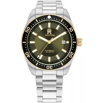 Tommy Hilfiger Men's Decker Quartz Watch 1792155 40mm Blue Dial Stainless Steel