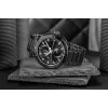 Tommy Hilfiger Men's Decker Quartz Watch 44mm Stainless Steel Blue Dial Brown Leather