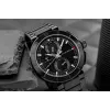 Tommy Hilfiger Men's Decker Quartz Watch 44mm Stainless Steel Blue Dial Brown Leather