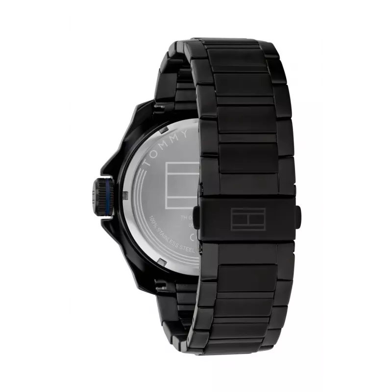 Tommy Hilfiger Men's Quartz Analog Watch 1792139 49mm Blue Silicone