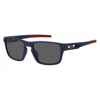 Tommy Hilfiger Men's TH-1952-S-FLL Rectangular Acetate Sunglasses 55/20/135 mm