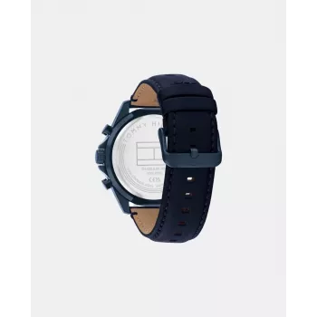 TOMMY HILFIGER Men's Watch 1710655 48mm Stainless Steel Blue Dial