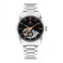 Tommy Hilfiger Men's Watch 1710718 39mm Blue Dial Brown Leather Strap