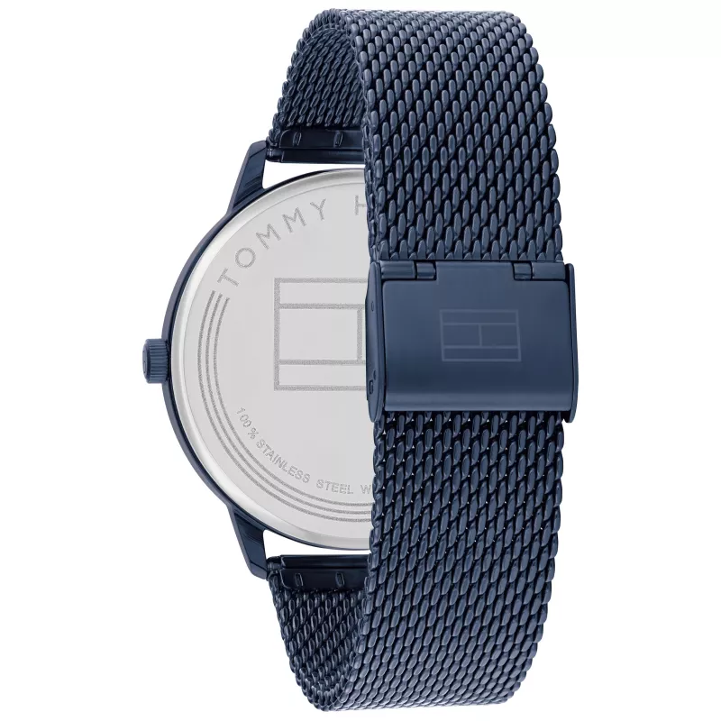 Tommy Hilfiger Men's Watch 1791841 43mm Stainless Steel Blue Dial