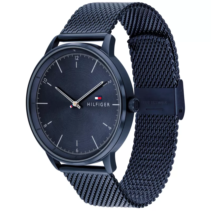 Tommy Hilfiger Men's Watch 1791841 43mm Stainless Steel Blue Dial