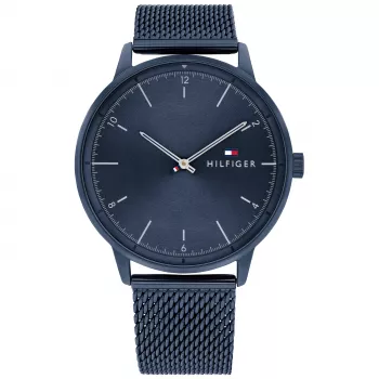 Tommy Hilfiger Men's Watch 1791841 43mm Stainless Steel Blue Dial