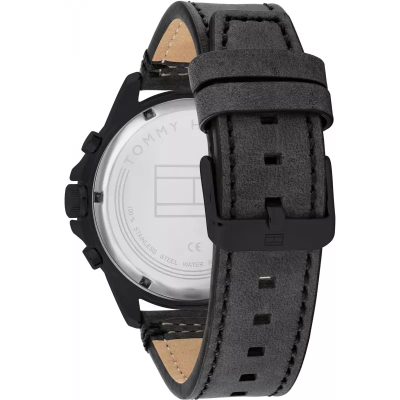 Tommy Hilfiger Men's Watch 1791893 46mm Stainless Steel Blue Dial