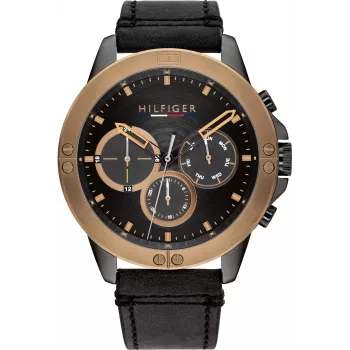Tommy Hilfiger Men's Watch 1791893 46mm Stainless Steel Blue Dial