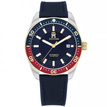 Tommy Hilfiger Men's Watch 1792141 40mm Stainless Steel Blue Dial