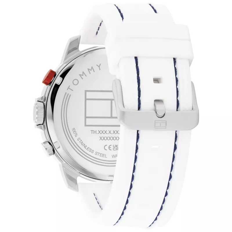 Tommy Hilfiger Men's Watch 1792148 46mm Stainless Steel Blue Dial