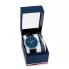 Tommy Hilfiger Men's Watch 2770161 - 44mm Blue Dial Stainless Steel Bracelet