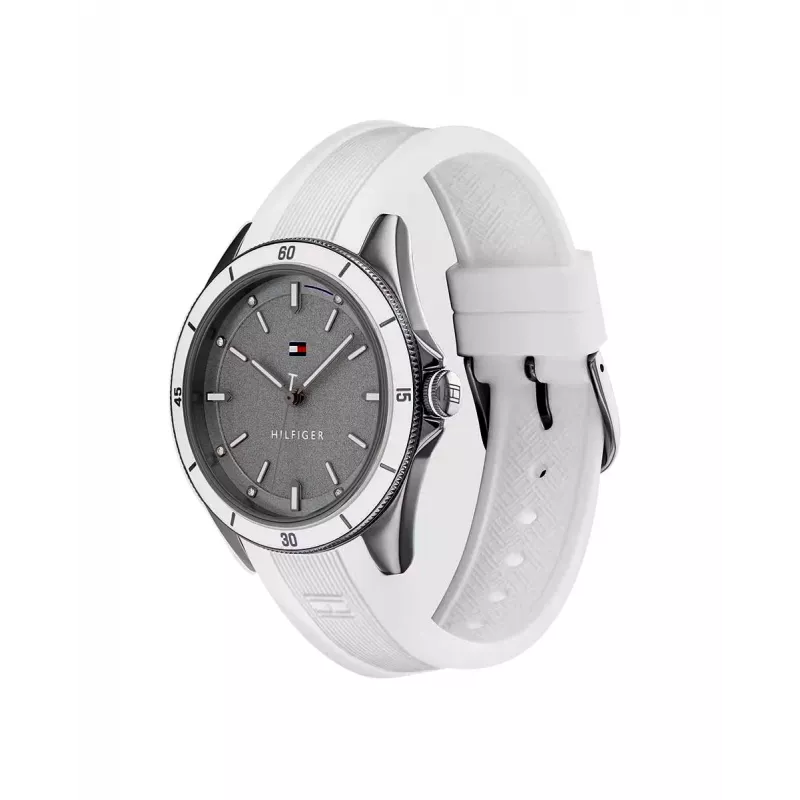 Tommy Hilfiger Pippa Women's Quartz Watch 1782478 - 38mm Gold-Tone Stainless Steel, White Dial