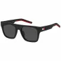 TOMMY HILFIGER TH-1976-S-BLX Men's Sunglasses, Black Frame, Grey Lens, 52/19/145 mm
