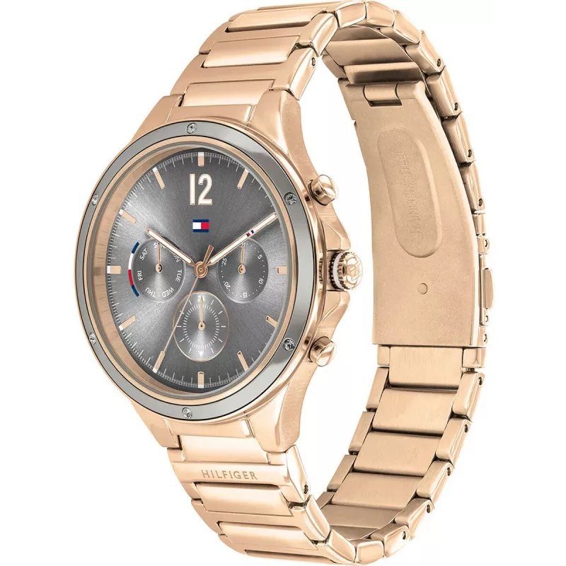 Tommy Hilfiger Women's 1782277 Quartz Watch 38mm Silver Stainless Steel Mesh