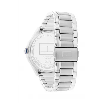 Tommy Hilfiger Women's Blake Quartz Analog Watch 40mm Silver Stainless Steel Mesh 1782657