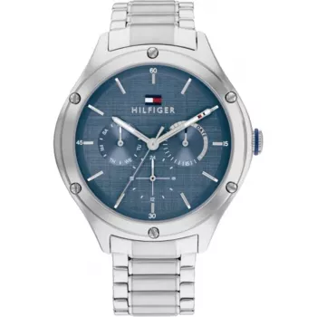 Tommy Hilfiger Women's Blake Quartz Analog Watch 40mm Silver Stainless Steel Mesh 1782657