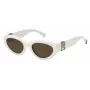 TOMMY HILFIGER Women's Pilot Sunglasses TH-1957-S-SZJ | Havana Frame, Brown Gradient Lens 54/21/140 mm