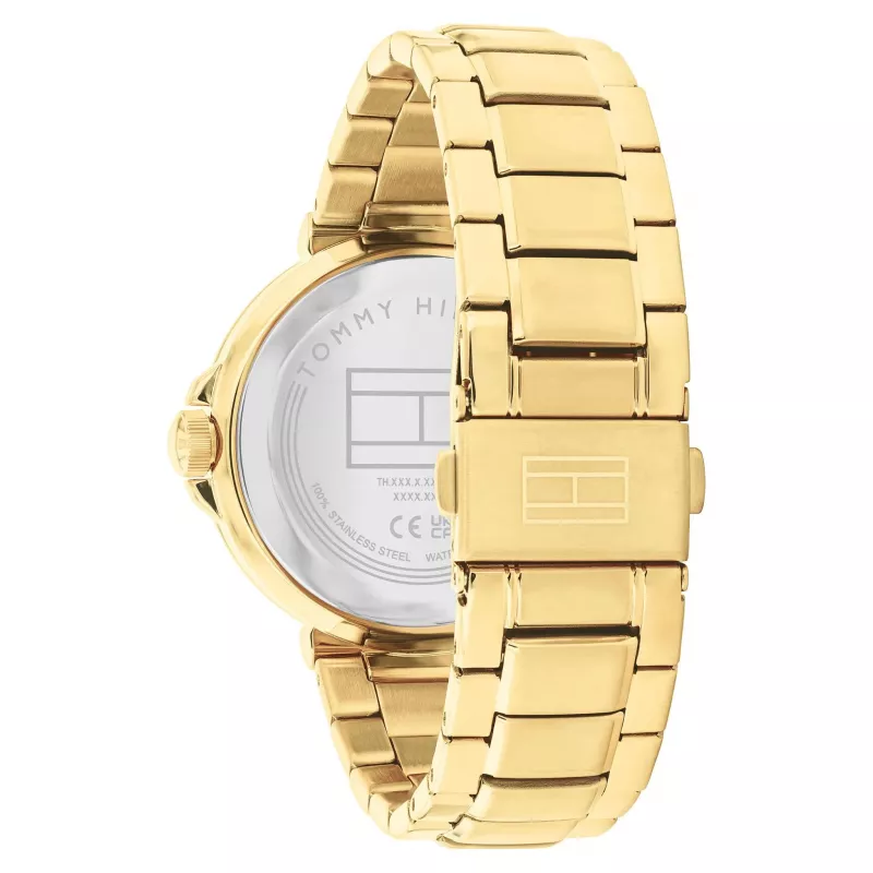 Tommy Hilfiger Women's Pippa Quartz Watch 1782755 38mm Silver Dial Two-Tone Stainless Steel