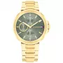 Tommy Hilfiger Women's Pippa Quartz Watch 1782755 38mm Silver Dial Two-Tone Stainless Steel