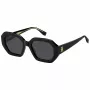 Tommy Hilfiger Women's TH-2155-S-807 Sunglasses - Black Frame, Grey Lens, 52mm