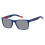 TOMMY JEANS TJ-0045-S-8RU Unisex Sunglasses - Black Frame Grey Lens 52/19/140 mm