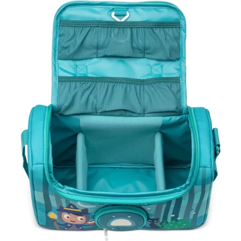 Tonies Under the Magic Moon Carrying Case - Unisex Handbag - Audio Play Transporter - Zipper - Green