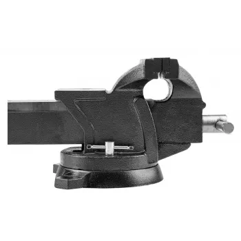 TOPEX Swivel Locksmith Vise 125 mm with 360° Rotating Base and Anvil