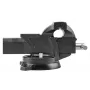 TOPEX Swivel Locksmith Vise 125 mm with 360° Rotating Base and Anvil