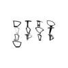Topstar Armrests Model H1, Height-Adjustable, 1 Pair Black (7111)