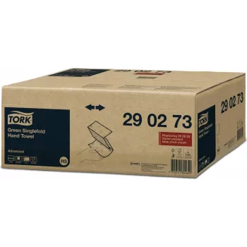 Tork Advanced H3 Zigzag-Fold Paper Hand Towels 2-Ply White, 3750 Sheets (290273)