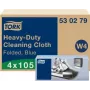 Tork Non-Woven Wiping Cloth 35.5x41.5cm Blue 1-Ply 4x105 Pieces (480121)