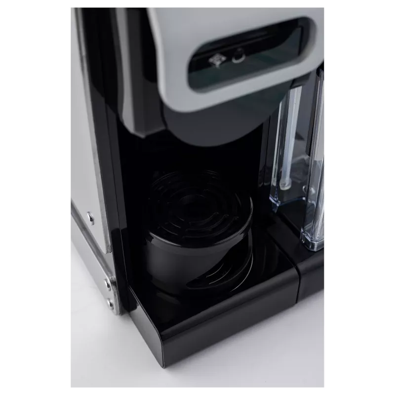 TORNADO TST-550M-GS 7-in-1 Coffee Machine with 15 Bar Pump, 1.8L Water Tank, Milk Frother – Black/Silver