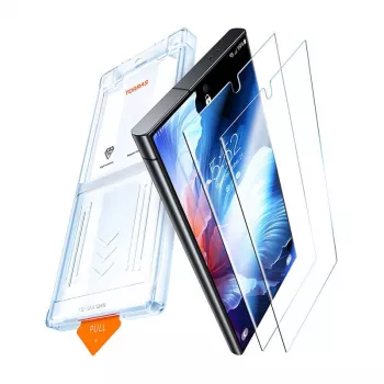 TORRAS Install Master Tempered Glass Screen Protector for Samsung Galaxy S24