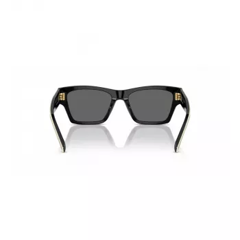 Tory Burch TY7207U200487 Women's Cat Eye Sunglasses - Transparent Brown Frame, Brown Gradient Lens, 53mm