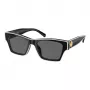 Tory Burch TY7207U200487 Women's Cat Eye Sunglasses - Transparent Brown Frame, Brown Gradient Lens, 53mm