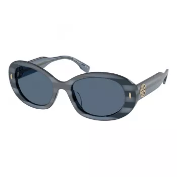 Tory Burch Women's Sunglasses TY7214U 317780 Dark Havana Brown Gradient 53mm