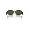 Tory Burch Women's Sunglasses TY7214U172871 - Square/Butterfly Frame, Brown Gradient Lens, 53/19/140 mm