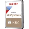 Toshiba N300 NAS 4TB Internal Hard Drive 3.5 inch SATA 6Gb/s 7200RPM 128MB Cache