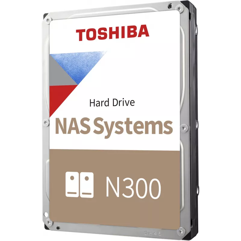 Toshiba N300 NAS 4TB Internal Hard Drive 3.5 inch SATA 6Gb/s 7200RPM 128MB Cache