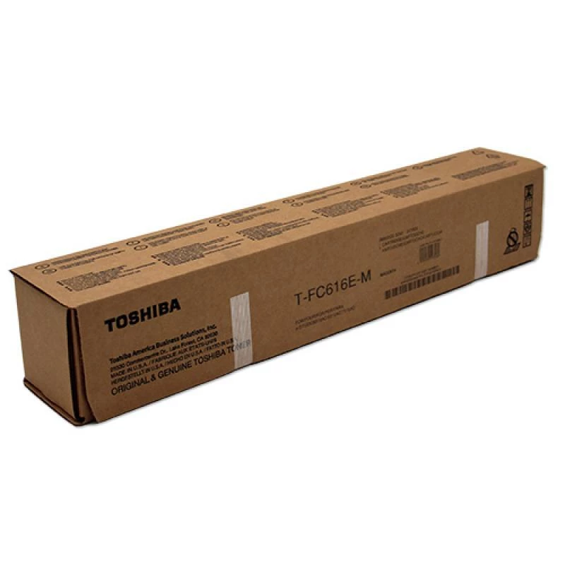 Toshiba T-FC616EM Original Magenta Toner Cartridge (77,400 Pages) for e-STUDIO 556/656/756/856